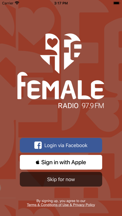 How to cancel & delete FeMale Radio from iphone & ipad 1
