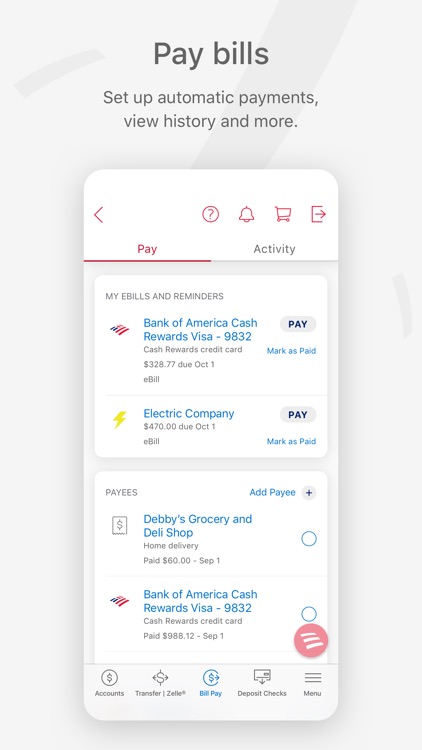 Bank of America Mobile Banking screenshot-3