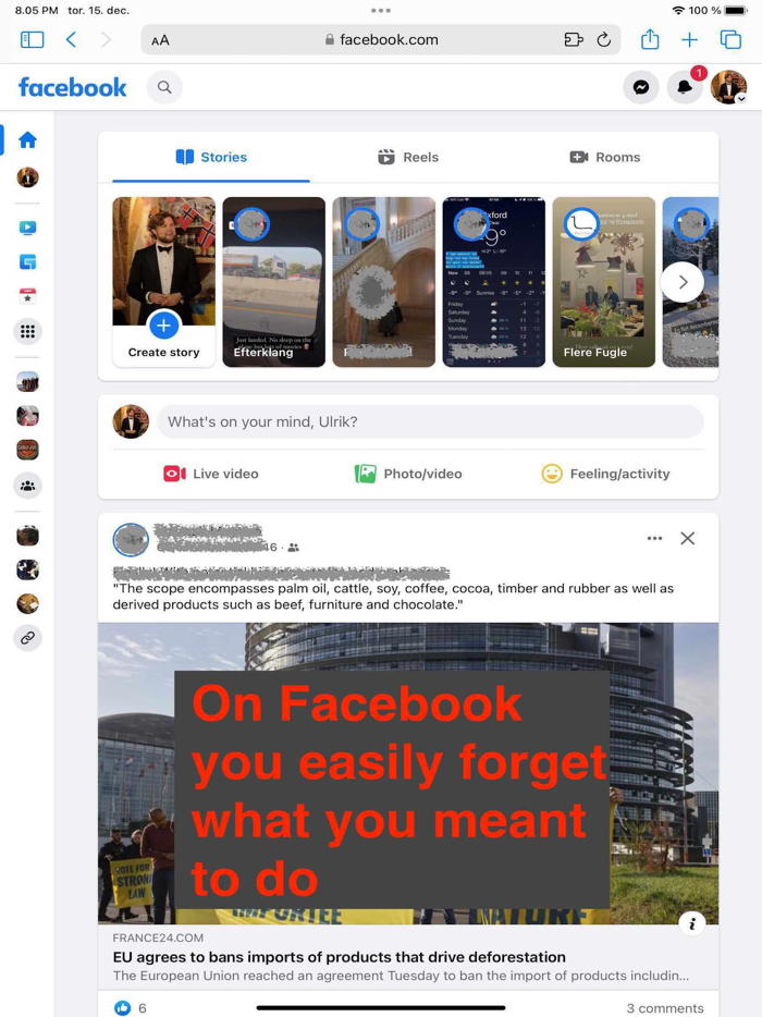 No Distractions for Facebook