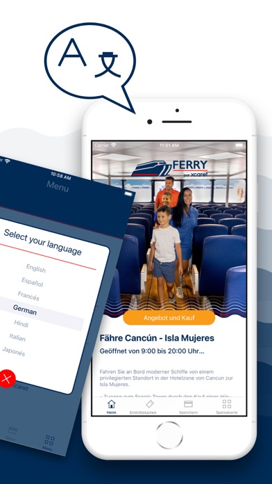 Ferry Xcaret screenshot 4