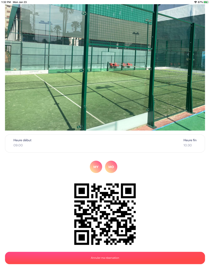 Booking Padel Maroc