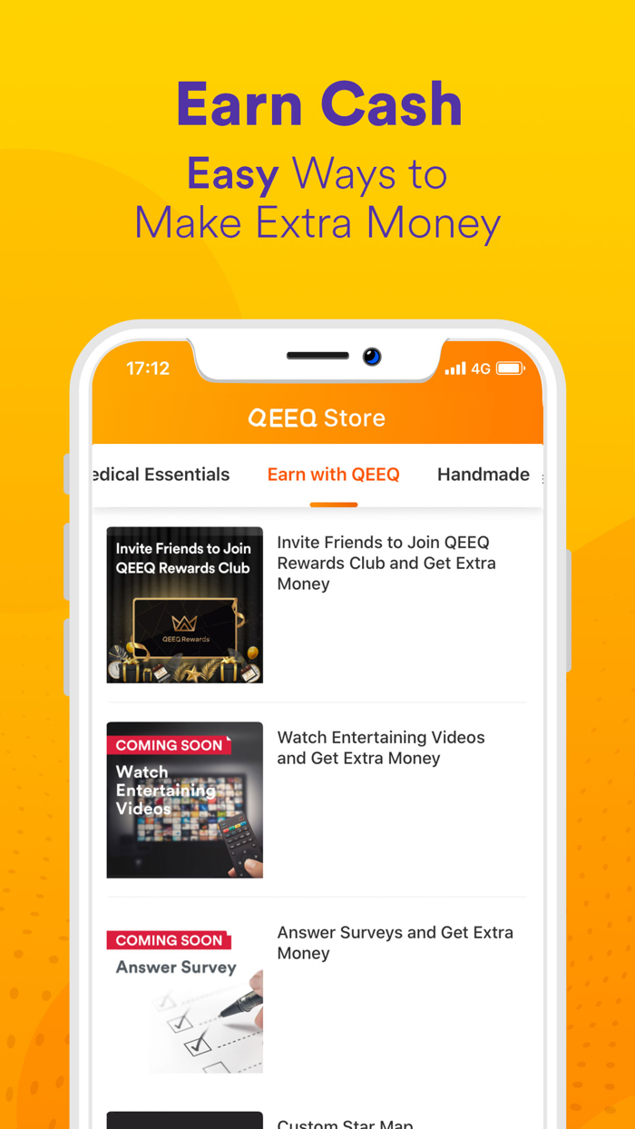 QEEQ Rewards Save  Earn Cash