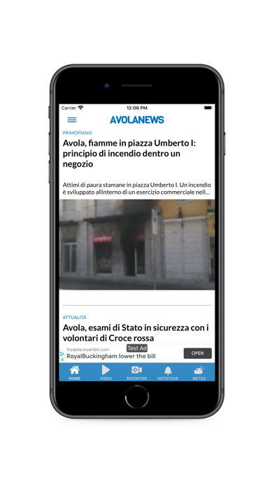 Avola News mobile screenshot 2