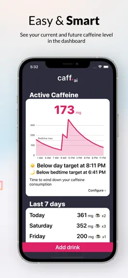 Game screenshot caff.ai - Manage your caffeine hack