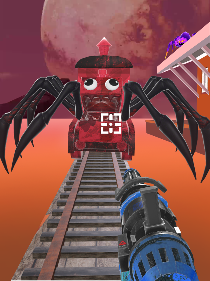 Spider Train Survival Shoot