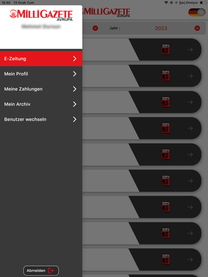 MilliGazete Avrupa Egazete