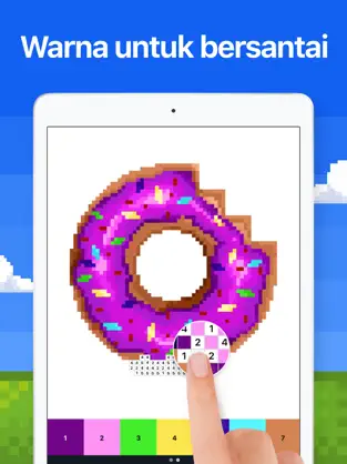 Captura 1 Pixel Art - Juegos de pintar iphone