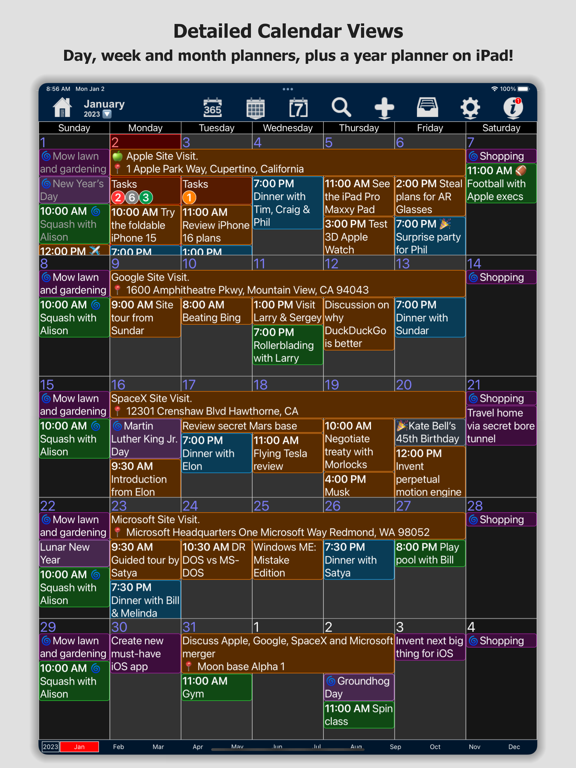 Calendar Planner App screenshot 2