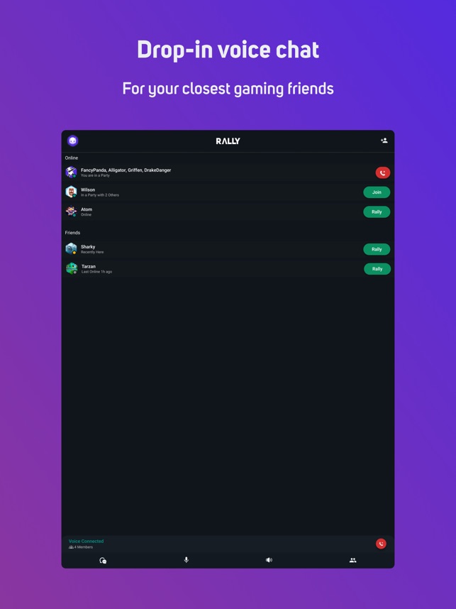 Rally Voice Chat For Gamers On The App Store - roblox voice chat test