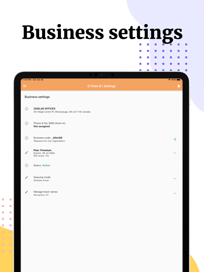 Q Waits B virtual queue mgmt