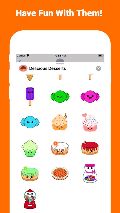Delicious Desserts Stickers screenshot-3