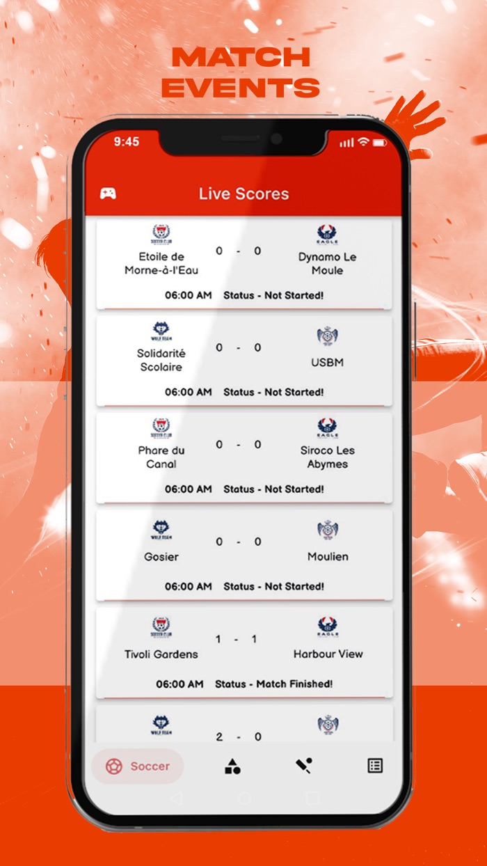 Befano - Live scores