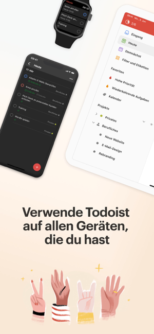 ‎Todoist: To-do-Liste & Planer Screenshot
