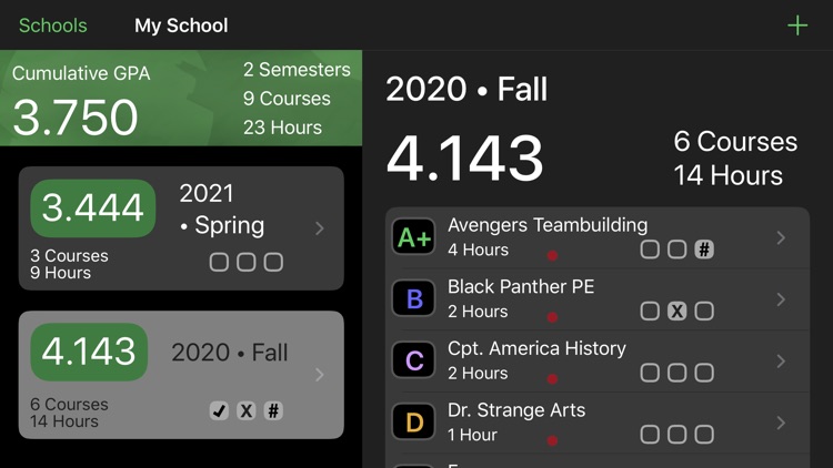 Fourpoint - A GPA Calculator screenshot-5