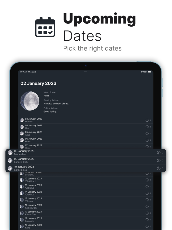 Mahina Planting  Fishing Tips