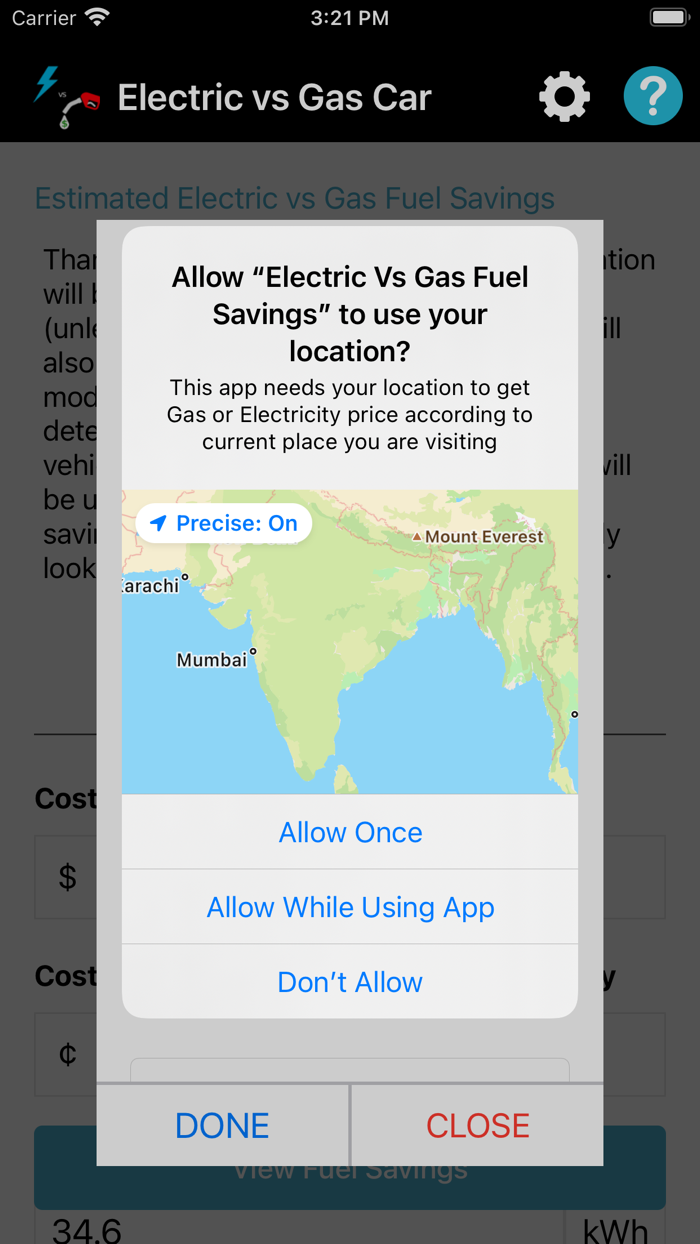 Electric vs Gas Fuel Savings