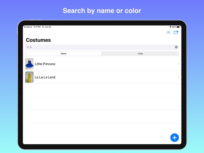 Costumize - Digital Inventory