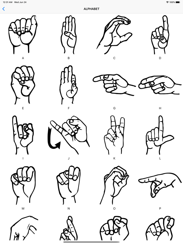 Pamja e ekranit e Bazave të ASL