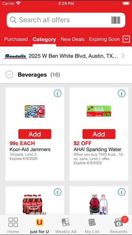 Randalls Deals & Rewards