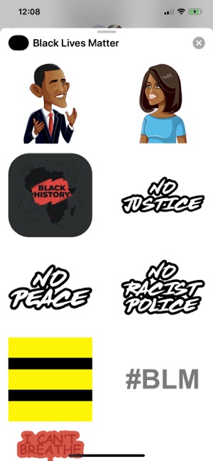 Black Lives Matter Emoji Pack(圖3)-速報App