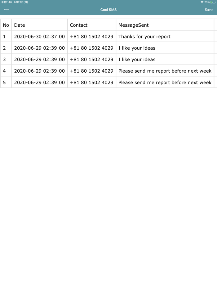 Cool SMS - Plan and Schedule