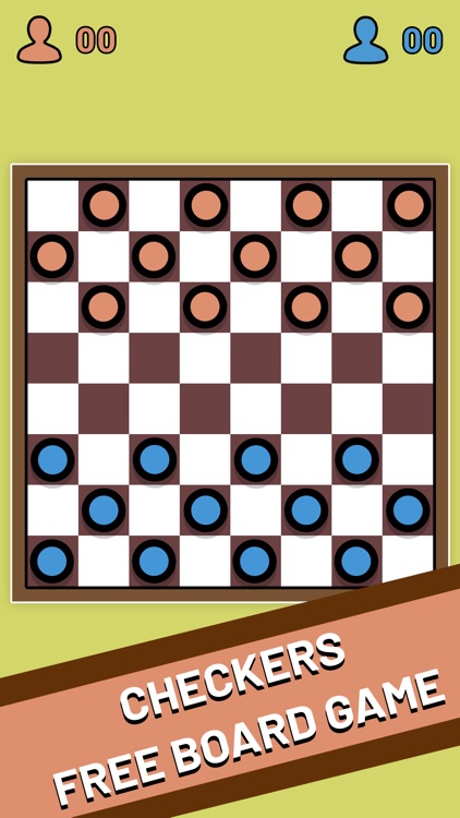 American Checkers Board game