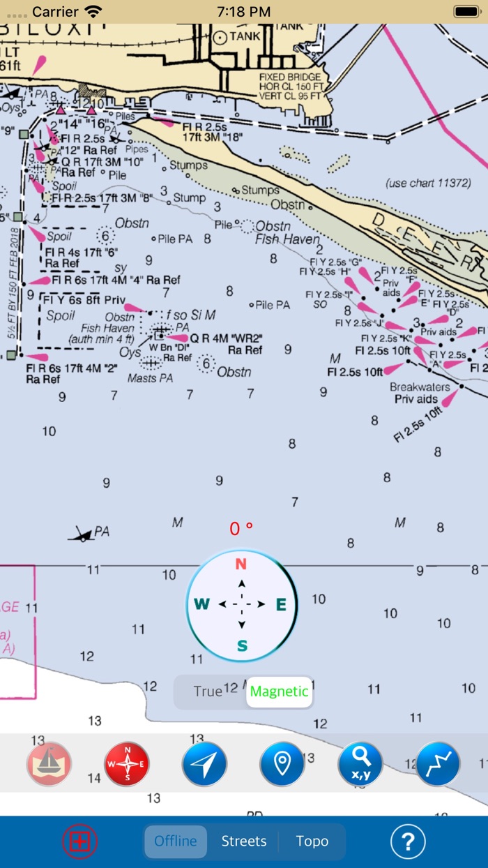 Mississippi-Alabama Marine Map