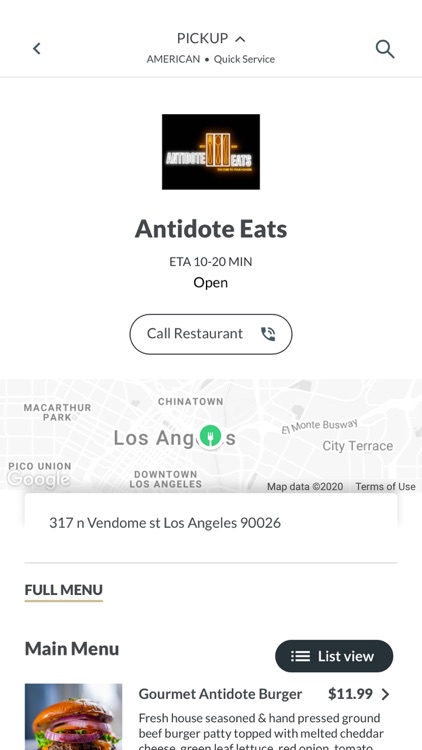 Antidote Eats