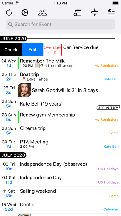 Merge - Calendar & Reminders screenshot 2