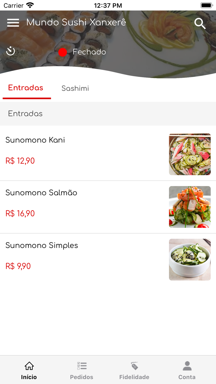 Mundo do Sushi Xanxerê