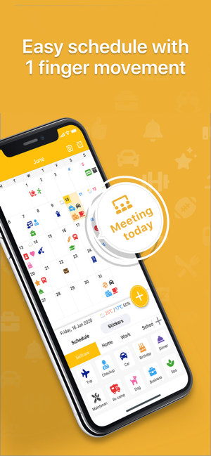 Calendar Sticker & Emoji -Tica(圖1)-速報App