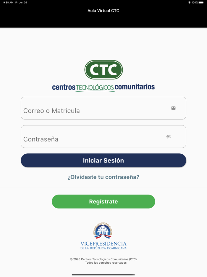 Aula Virtual CTC