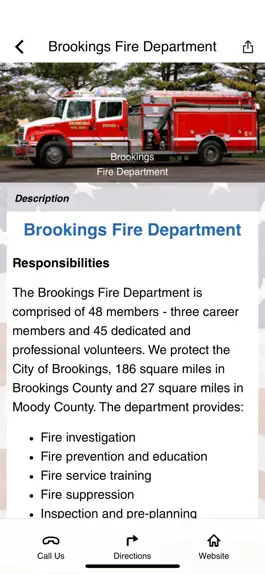 Game screenshot Brookings Police and Fire apk