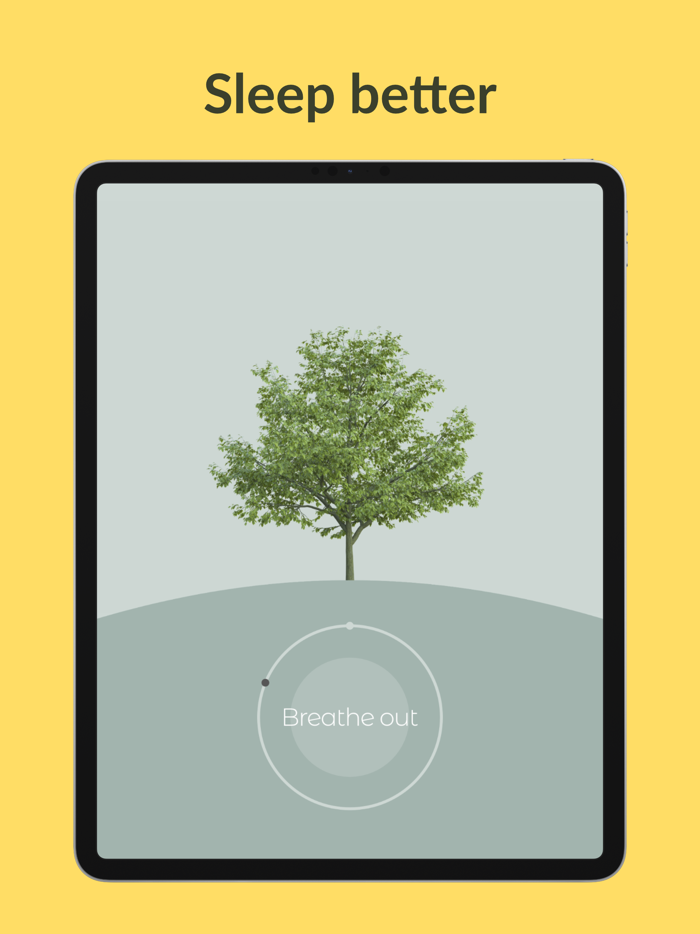Relaxing Tree Breathing App