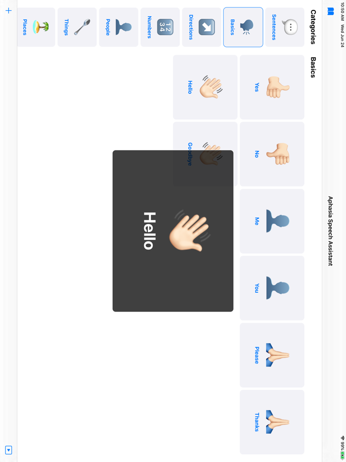 Aphasia Speech Assistant