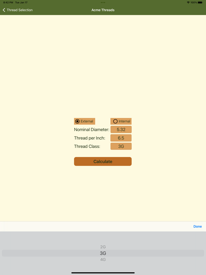 Stub Acme and Buttress threads