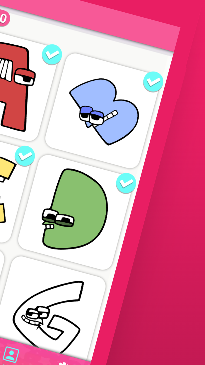 Alphabet Drawing lore coloring