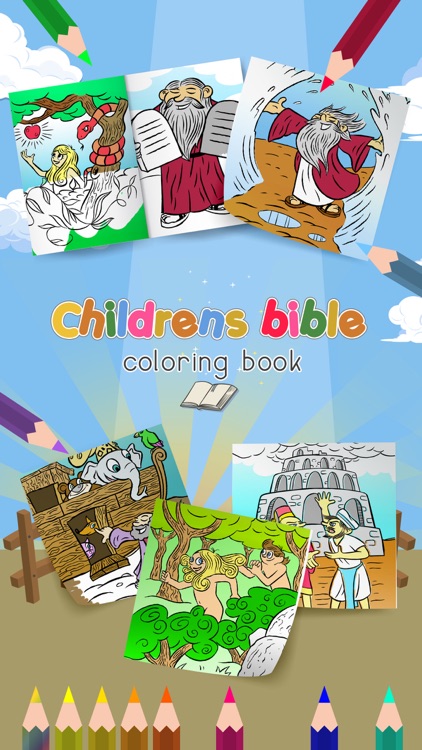 Bible Coloring Pages Games