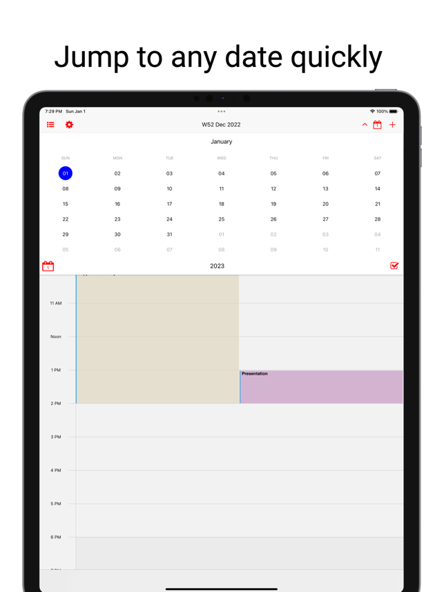 ‎Week Calendar Pro Screenshot