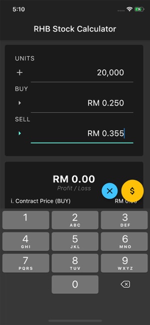 RHB Stock Calculator(圖2)-速報App