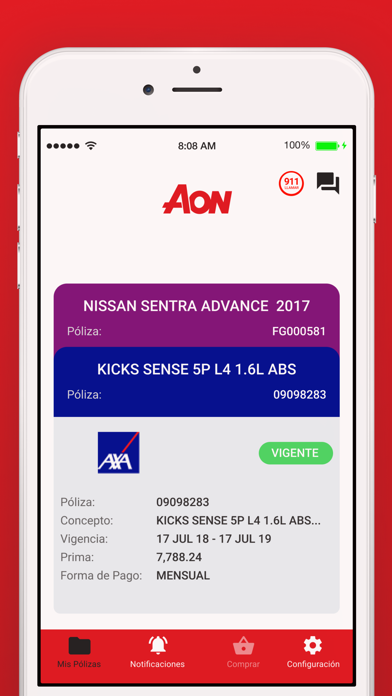 Aon Driver screenshot 2