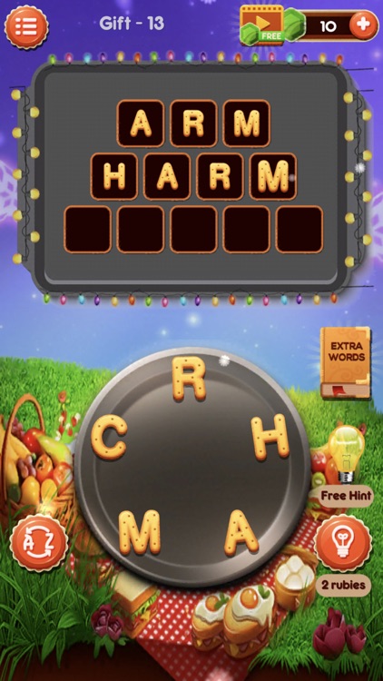 Christmas Word Cookies Play screenshot-4