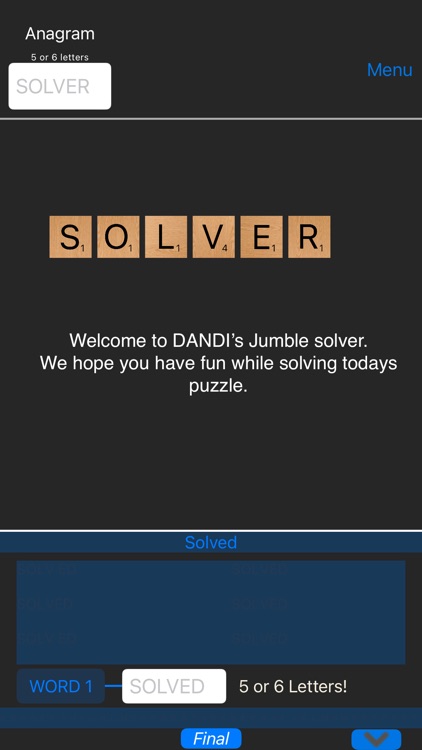 DANDIs Solver