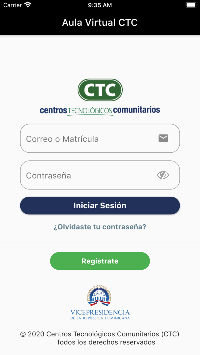 Aula Virtual CTC