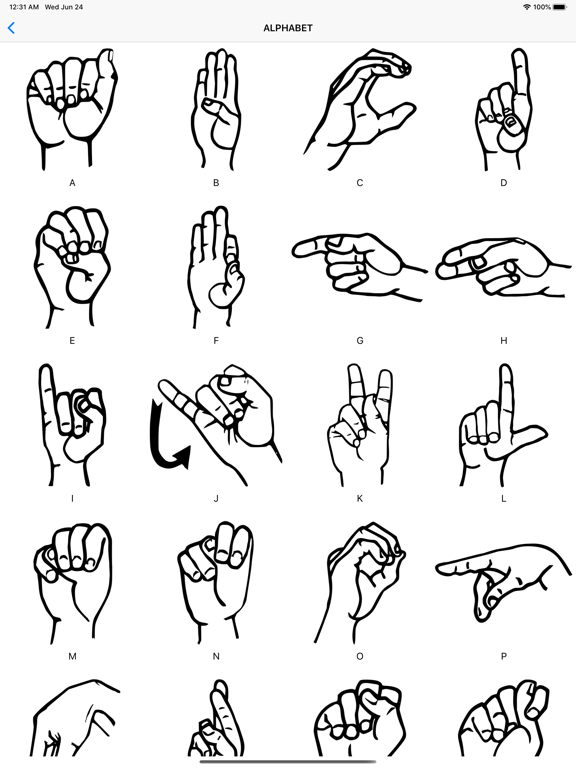 ASL Basics screenshot