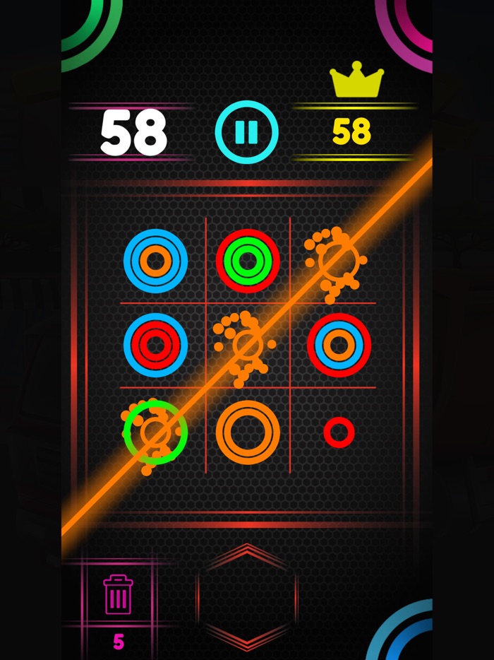 解决彩色环圈难题