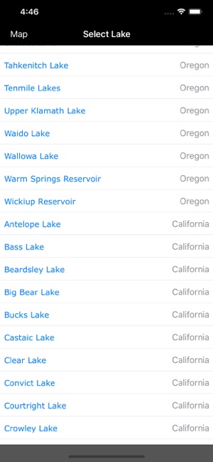 Oregon-CA-WA: Lakes & Fishes(圖3)-速報App