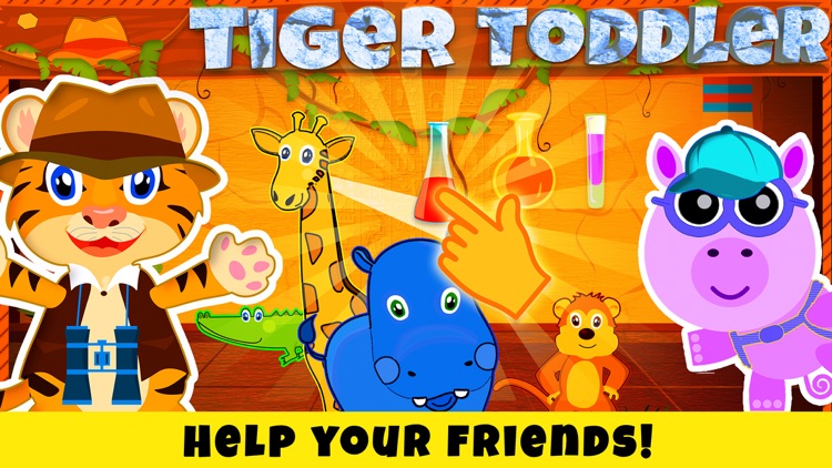 Tiger and Super Pig Explore screenshot-4