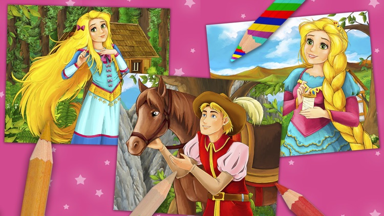 Magic Princess Coloring Book. screenshot-4