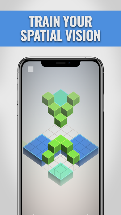 Isometric Squares - puzzle ² screenshot 2